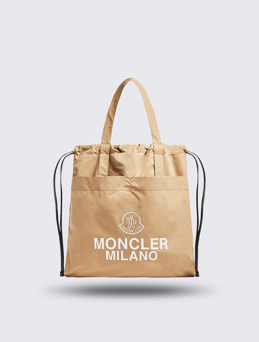 MONCLER AQ DRAWSTRING TOTE BAG
