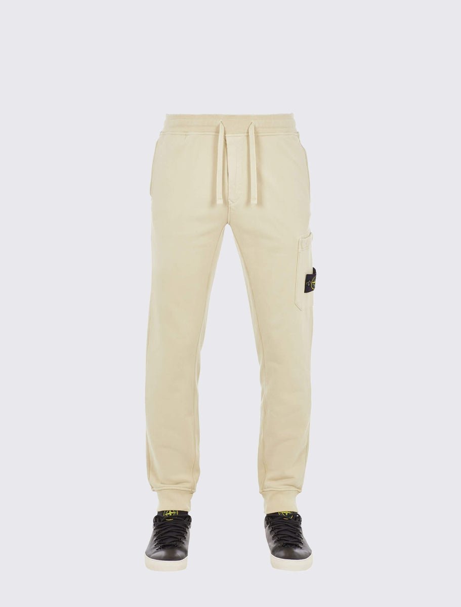 Stone Island Shop online Cotton Fleece Cargo Jogging Trousers
