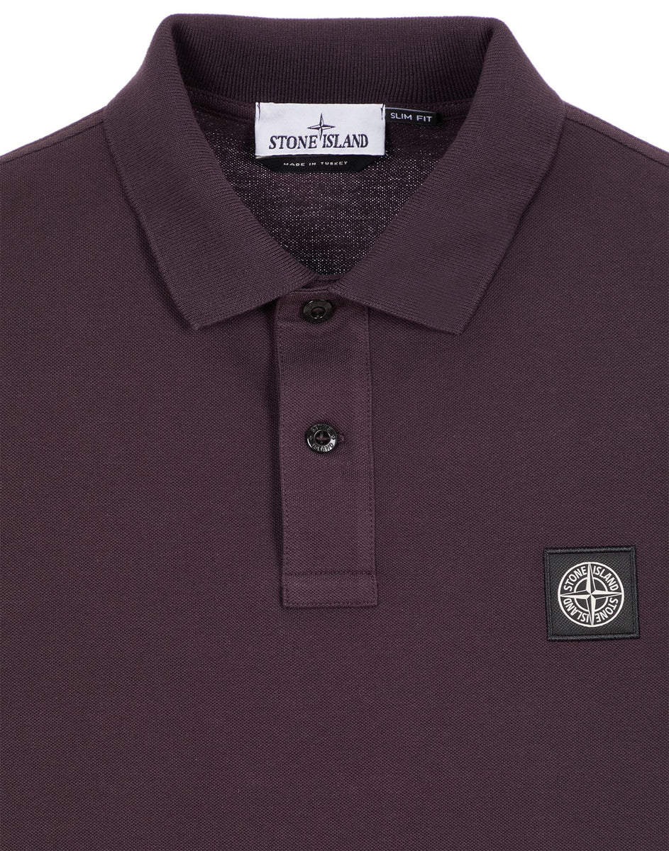Blue' トップス STONE ISLAND SS24 Slim Cotton Polo Shirt Blue' トップス STONE ISLAND SS24 Slim Cotton Polo Shirt