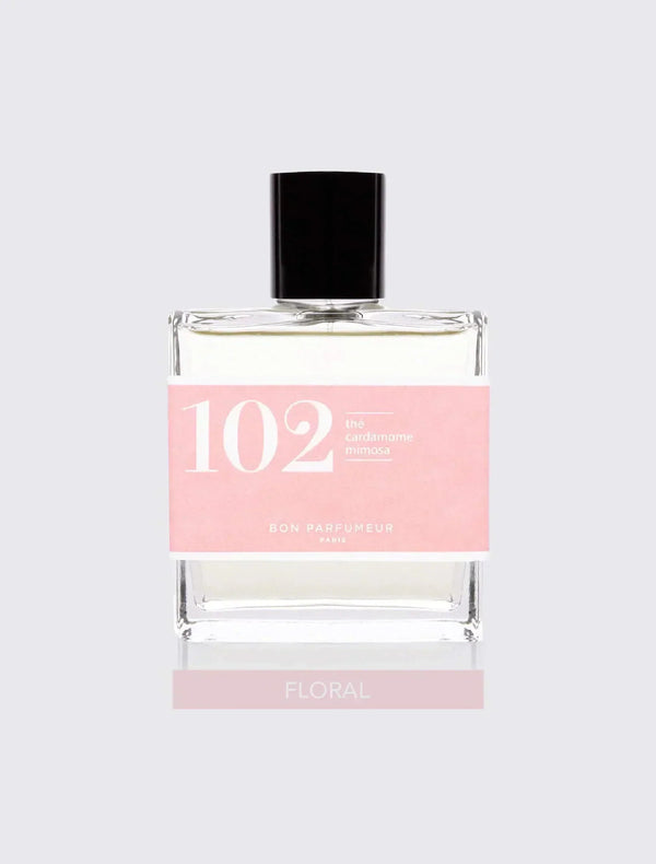 Eau de parfum 102 : tea, cardamom, mimosa 30ML