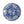 Round plate Tokyo Blue Sakura 21.5x3.4 cm