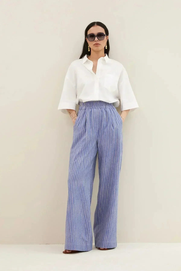 Benji Melange Stripe Pants