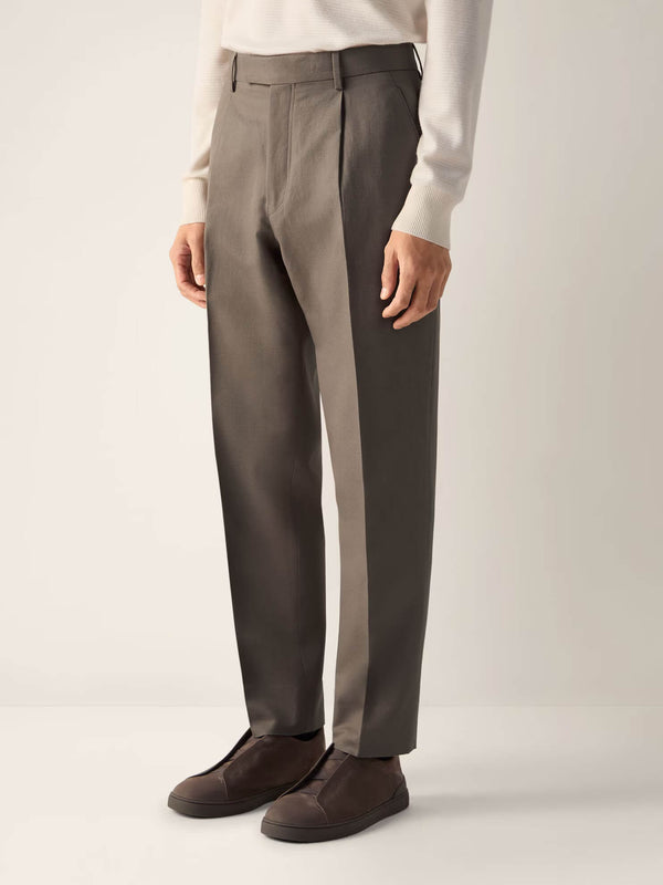 Cotton and Linen Pants