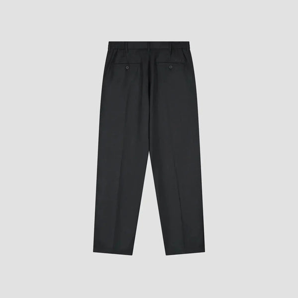 Regular Wool Blend Pleated Pant
