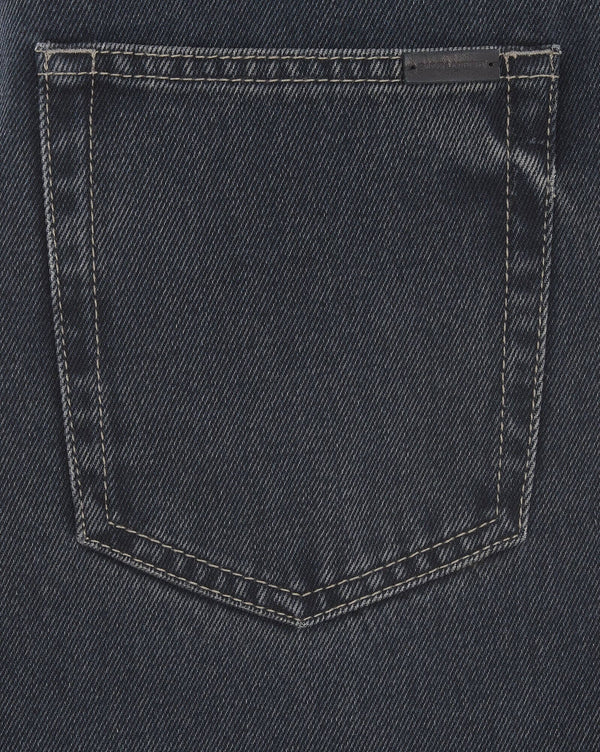 Slim-Fit Jeans in Dark Blue Black