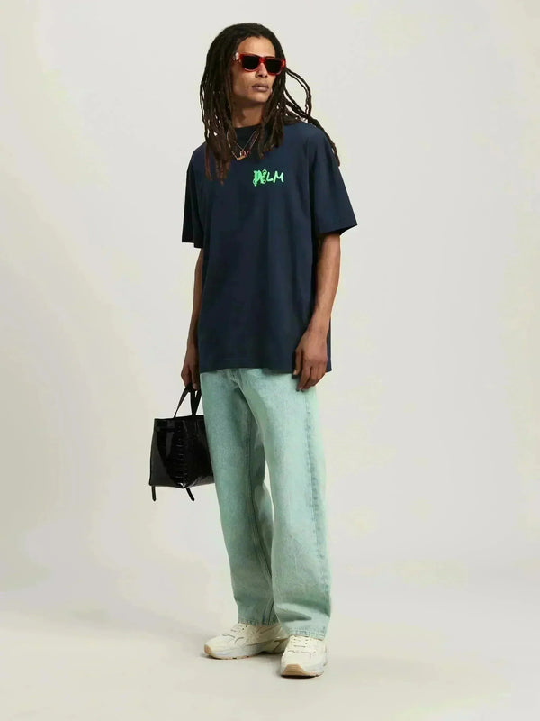 Overdye Logo Jeans
