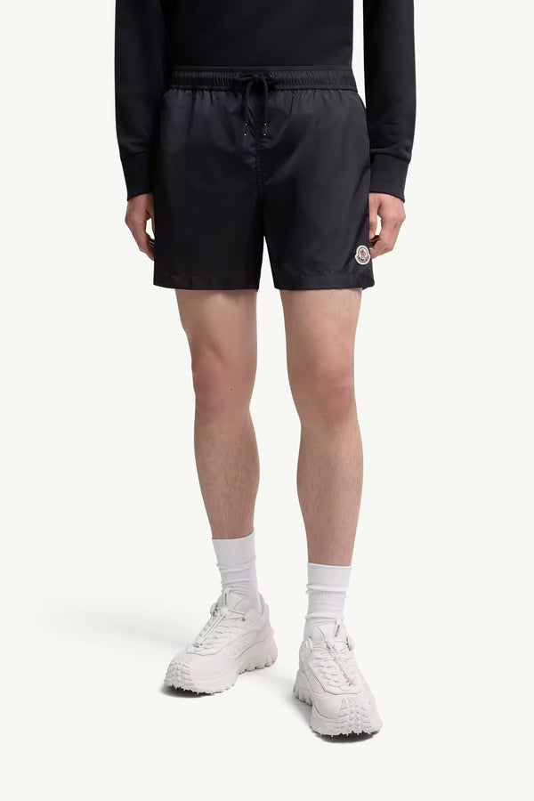 Logo Patch Swim Shorts