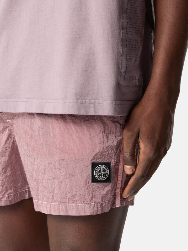 B100003 Swim Shorts in Nylon Metal Econyl
