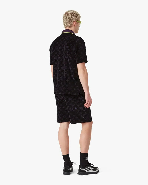 Monogram Velour Shorts