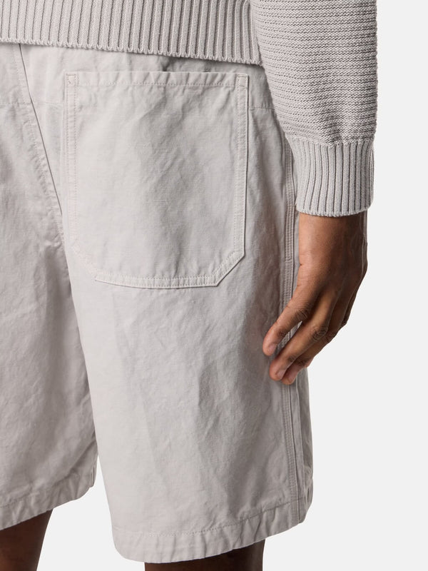 L100003 Ghost Bermuda Shorts in Cotton Linen