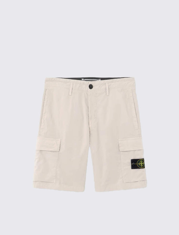 L100020 Cargo Bermuda in Light Stretch Cotton Tela