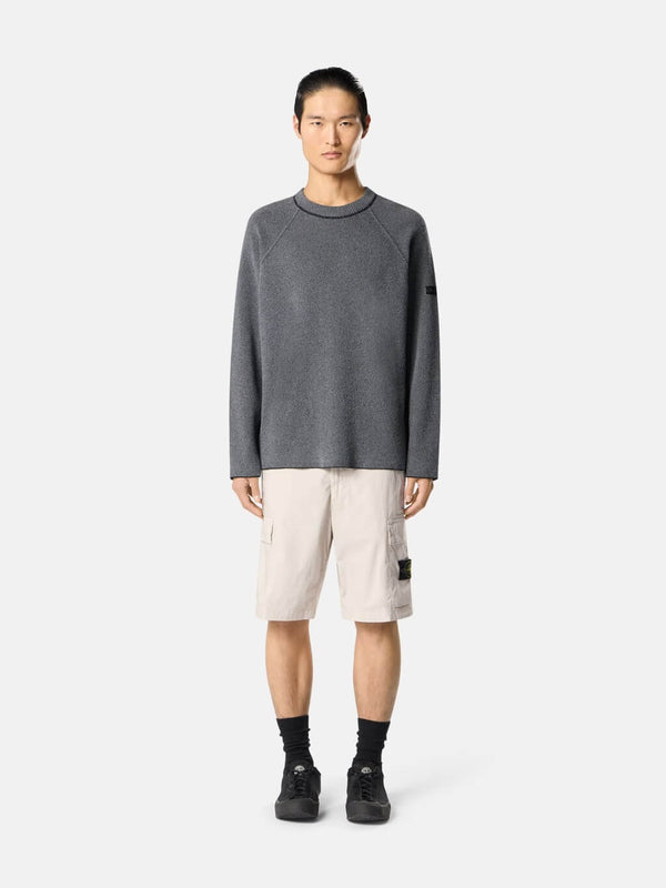 L100020 Cargo Bermuda in Light Stretch Cotton Tela