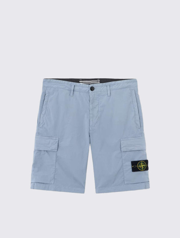 L100020 Cargo Bermuda in Light Stretch Cotton Tela