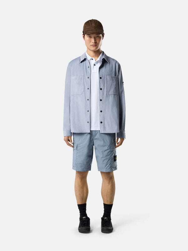 L100020 Cargo Bermuda in Light Stretch Cotton Tela
