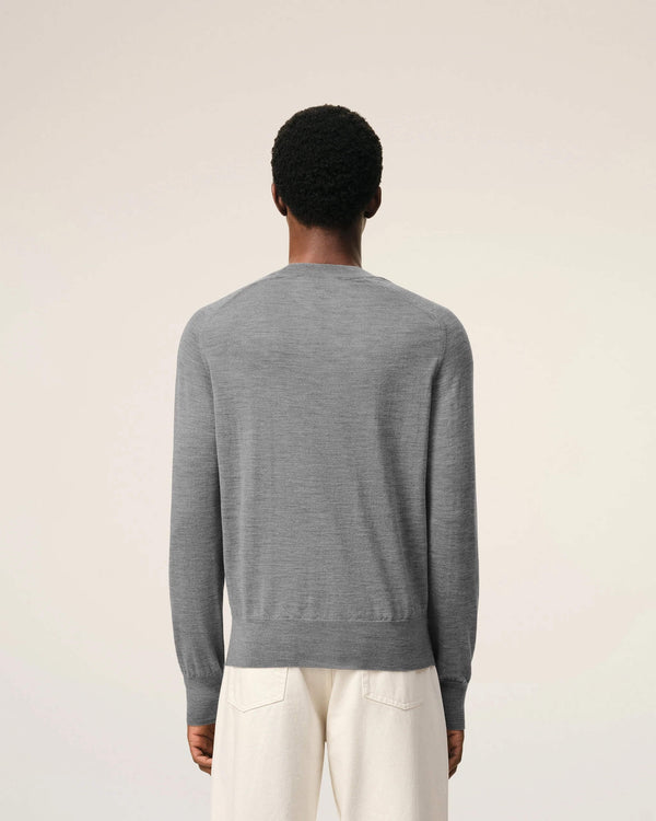 Ami de Coeur Sweater in Extrafine Wool Merino Knit