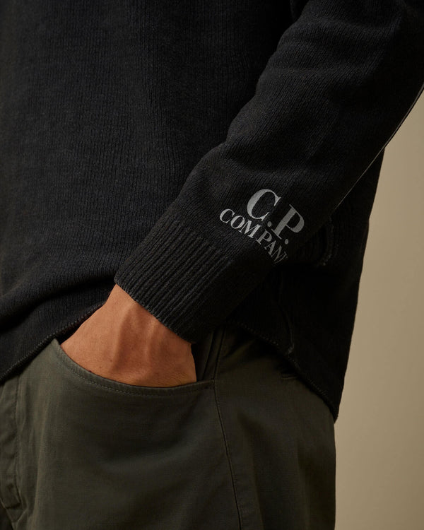 Chenille Double Dyed Crewneck Sweater