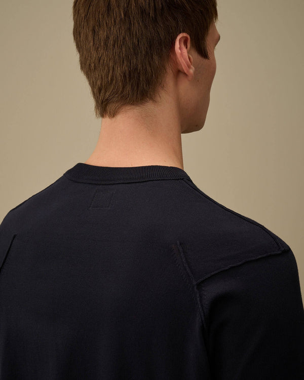 Sea Island Crewneck Lens Knit