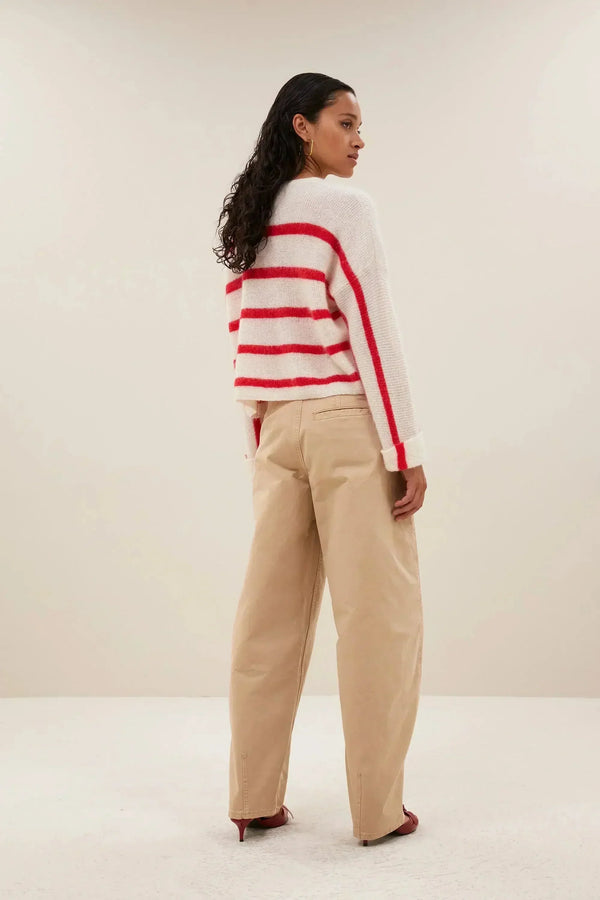Vide Stripe Pullover