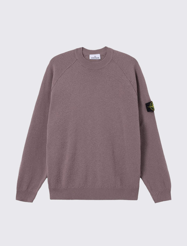 5100020 Crewneck Jumper in Light Raw Hand Cotton