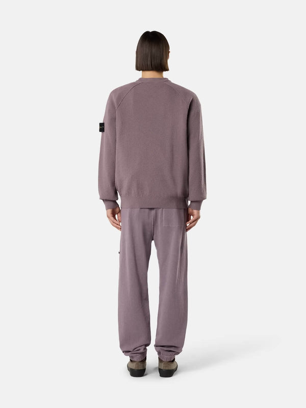 5100020 Crewneck Jumper in Light Raw Hand Cotton
