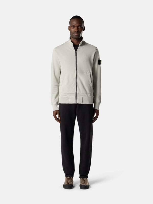 6100063 Track Jacket in Cotton Fleece