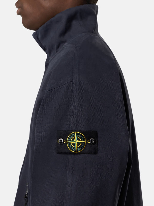 6100056 Panama Cotton Oversized-Fit Track Jacket