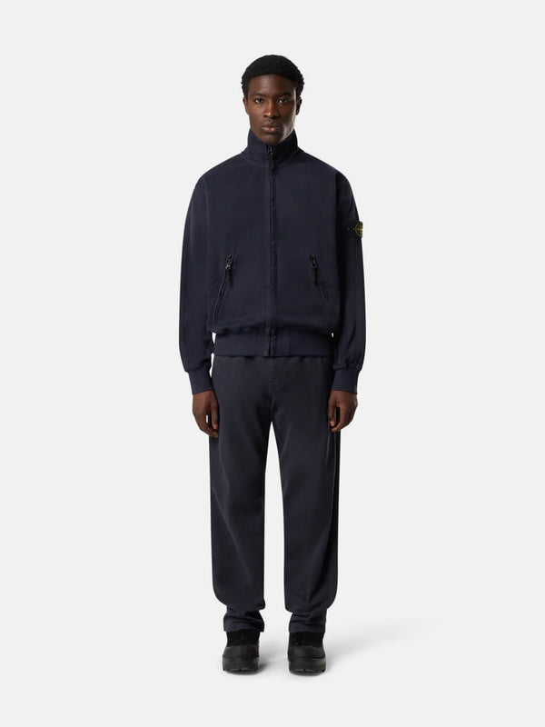 6100056 Panama Cotton Oversized-Fit Track Jacket
