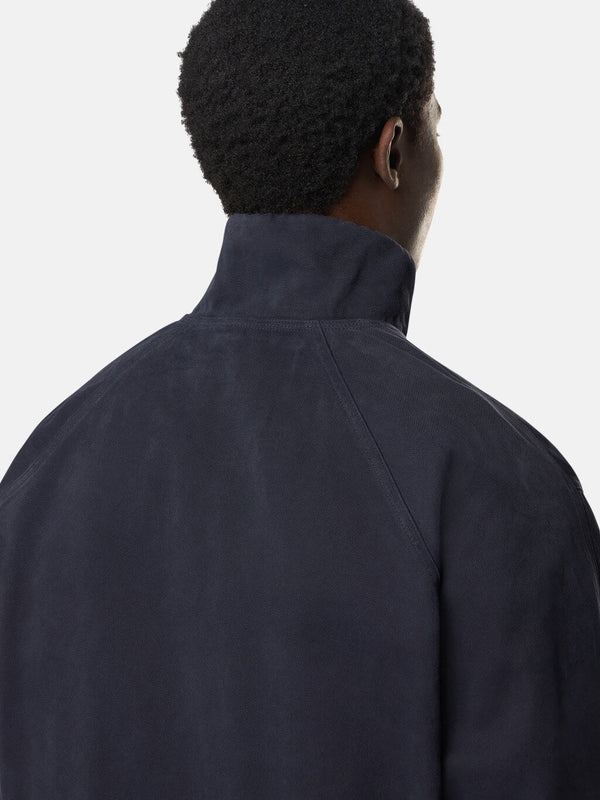 6100056 Panama Cotton Oversized-Fit Track Jacket