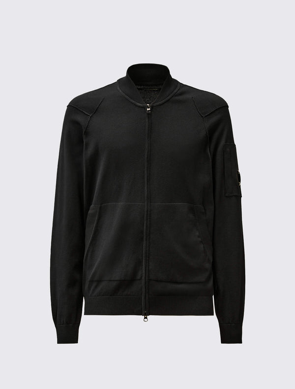 Sea Island Full Zip Lens Cardigan