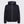 Leather Logo Cotton Blend Zip-Up Hoodie
