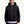Leather Logo Cotton Blend Zip-Up Hoodie