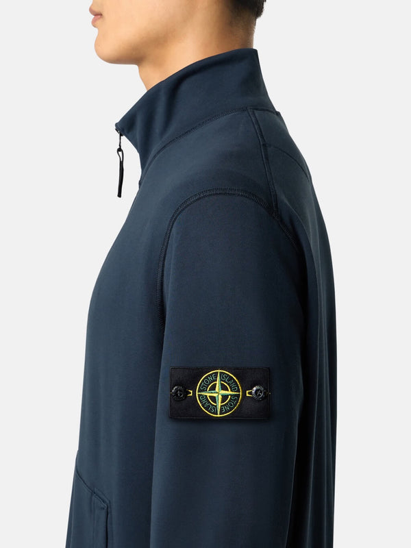 6100063 Track Jacket in Cotton Fleece
