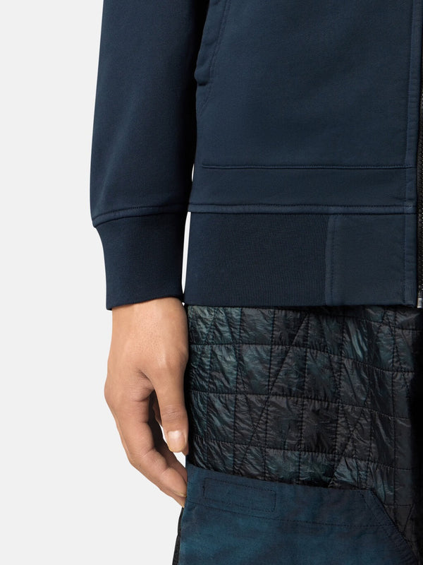 6100063 Track Jacket in Cotton Fleece
