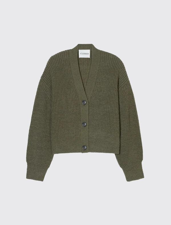 Alpaca-Mix Cardigan