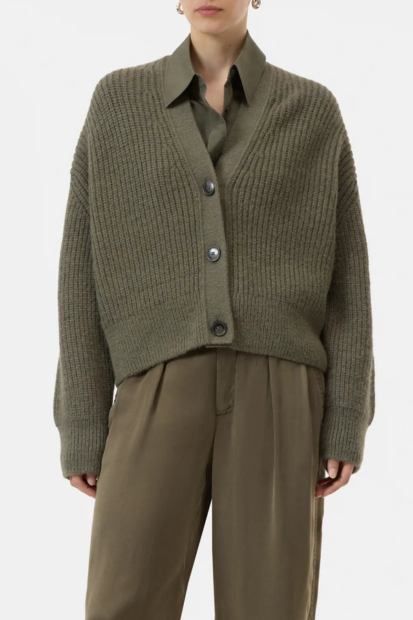 Alpaca-Mix Cardigan