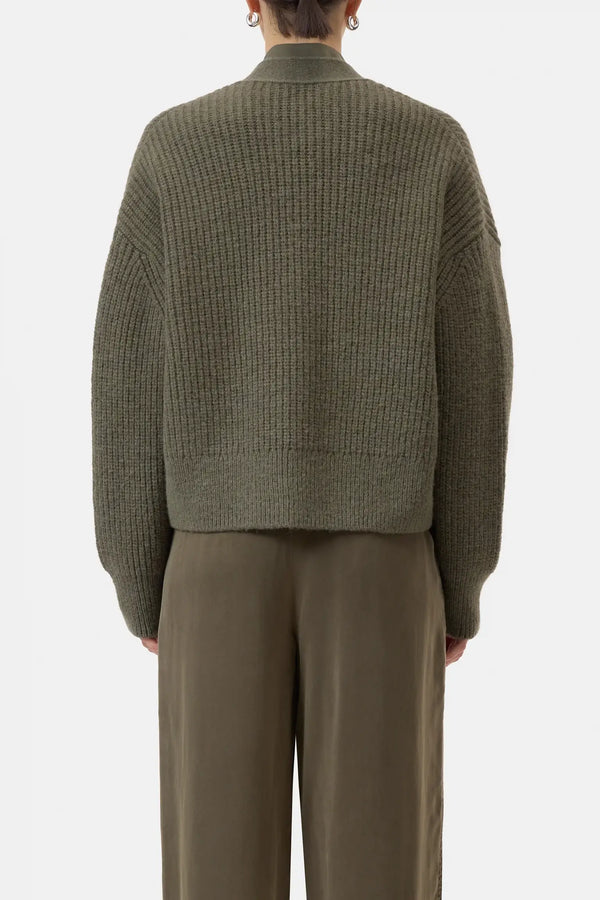 Alpaca-Mix Cardigan