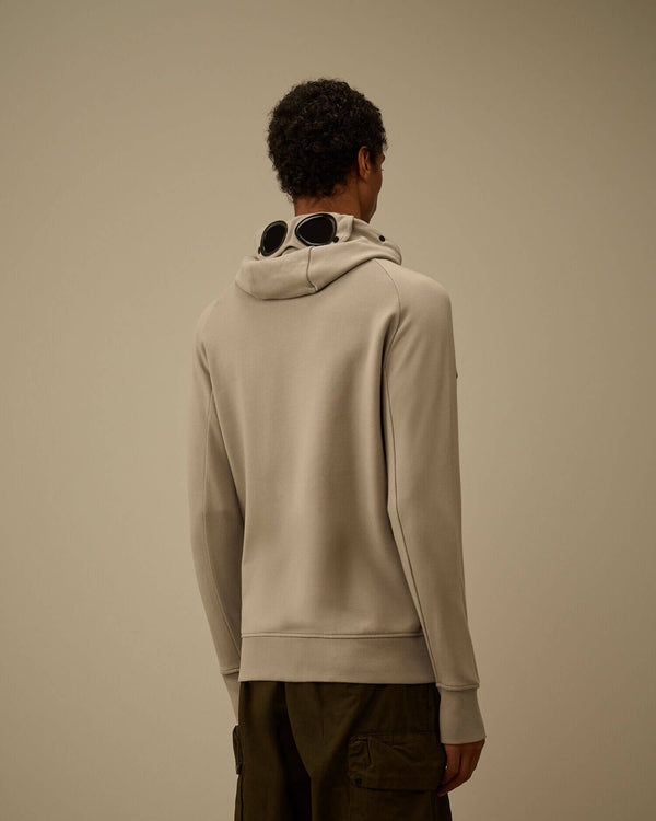 Diagonal Raised Fleece Goggle Sweatshirt
