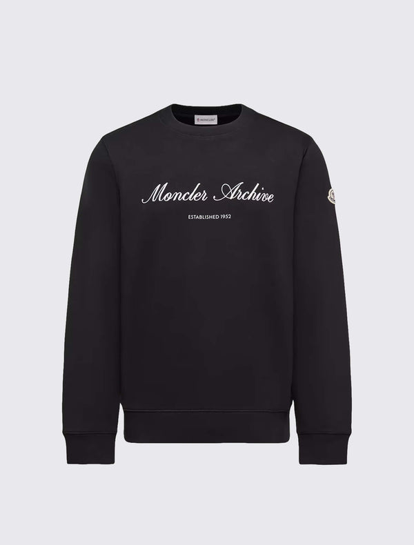 Cotton Blend Logo Sweatshirt
