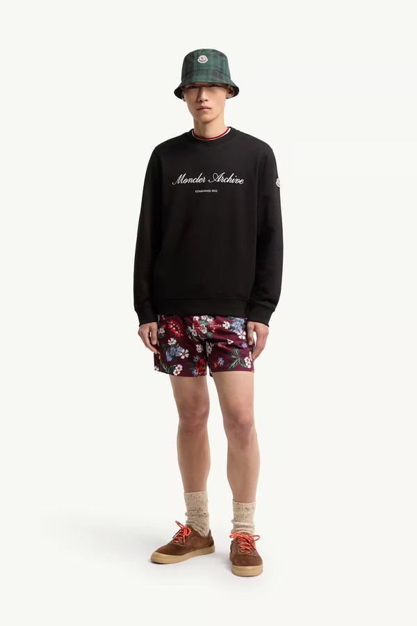 Cotton Blend Logo Sweatshirt