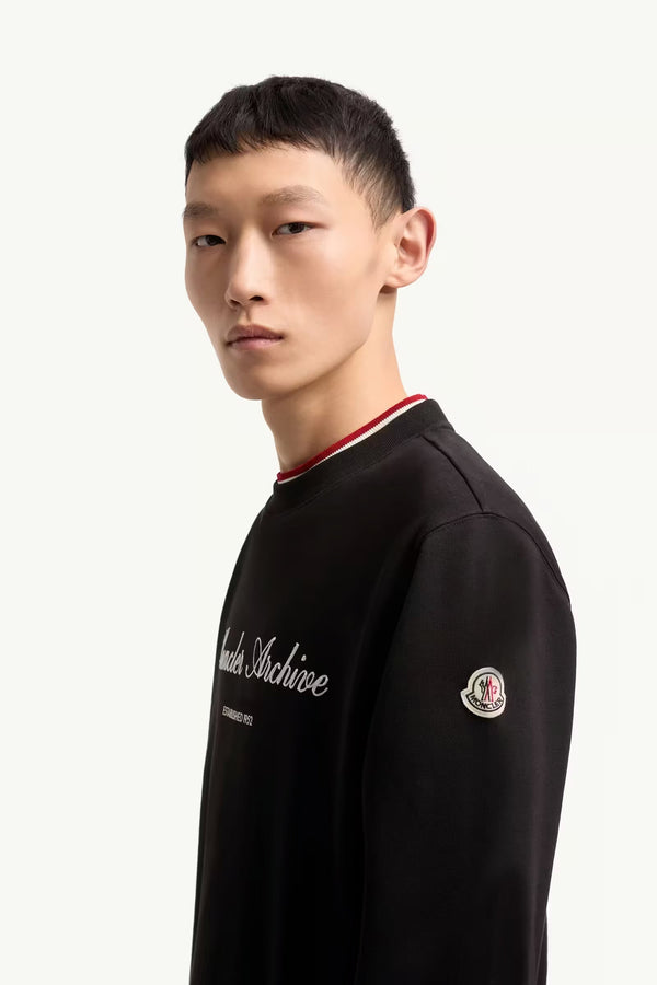 Cotton Blend Logo Sweatshirt