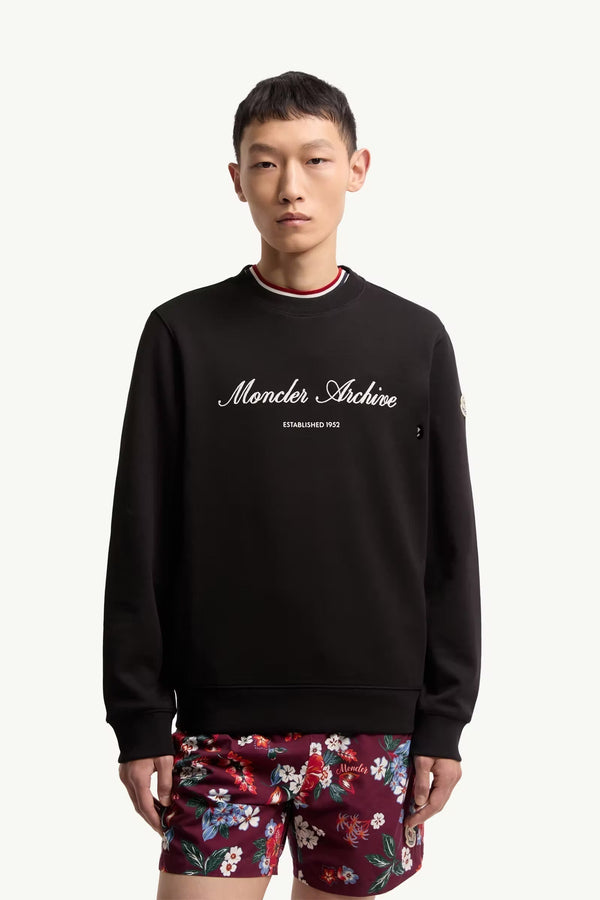 Cotton Blend Logo Sweatshirt