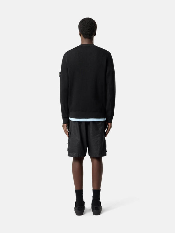 6100056 Crewneck Sweatshirt in Cotton Waffle Fleece