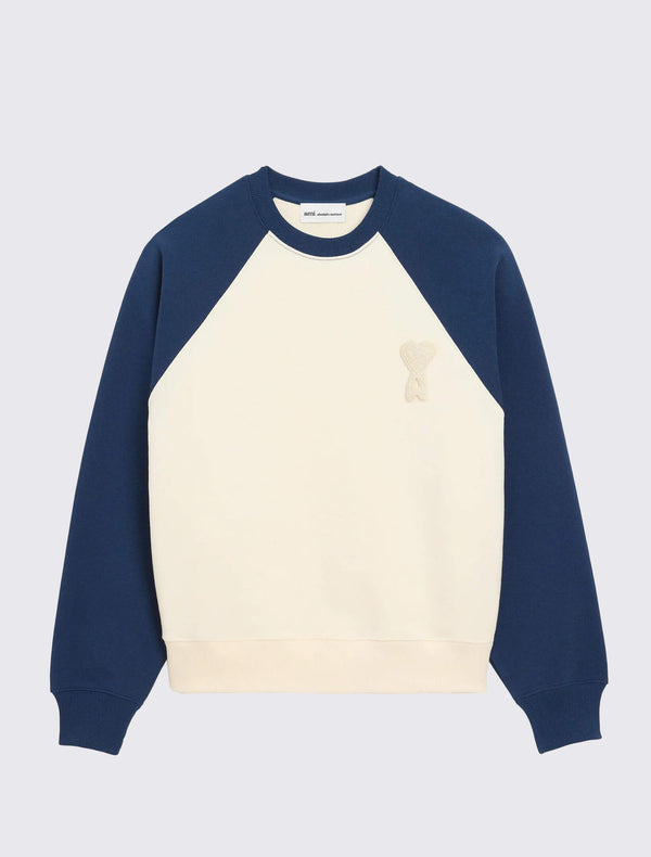 Two Tone Knitted Sweatshirt