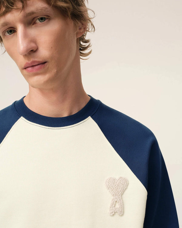 Two Tone Knitted Sweatshirt