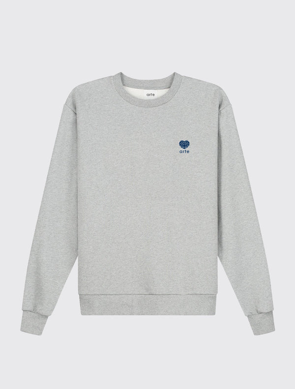 Heart Flower Crewneck