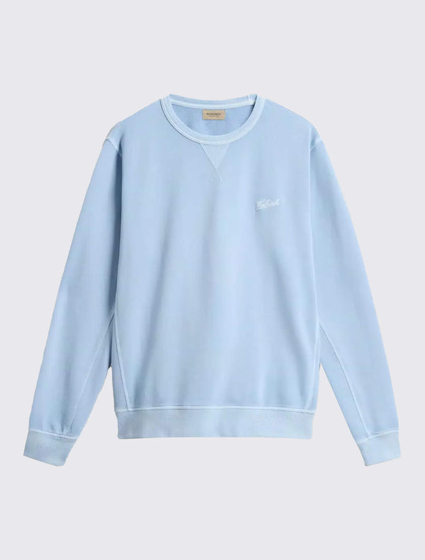 Woolrich sweater licht blauw