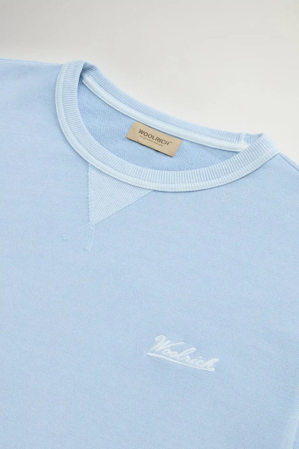 Woolrich sweater licht blauw