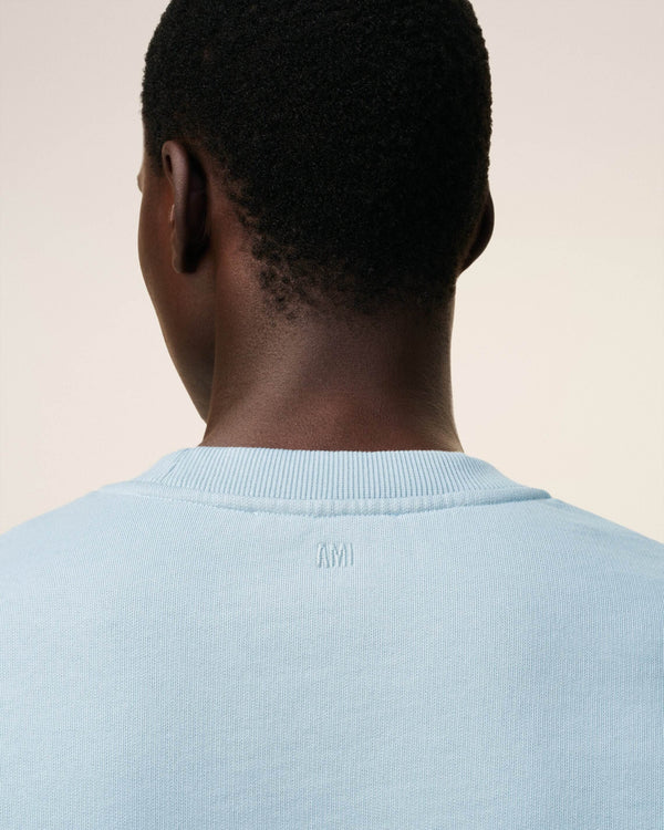 AMI PARIS sweater licht blauw