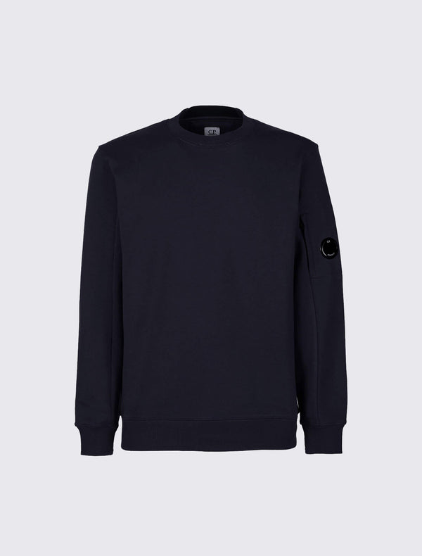 Diagonal raised fleece sweatshirt