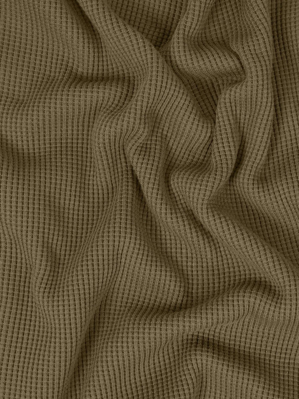 6100056 Crewneck Sweatshirt in Cotton Waffle Fleece